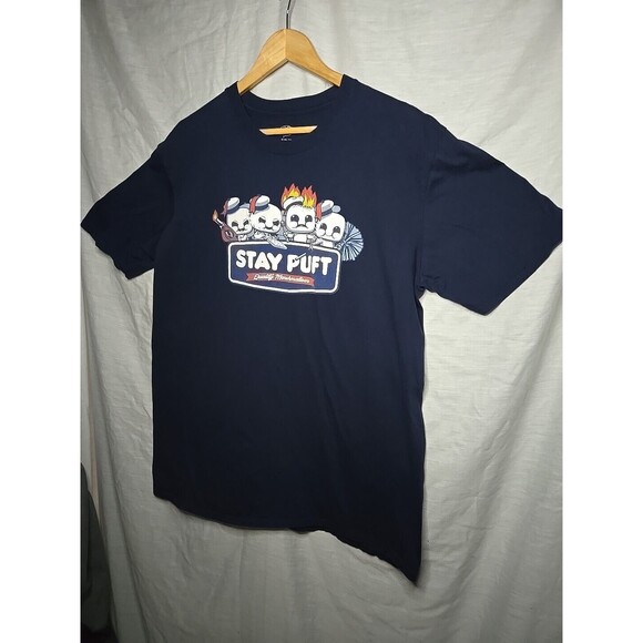 POP! Stay Puft Marshamallows Ghostbusters Graphic T-Shirt Blue XL - Picture 2 of 7